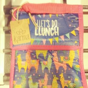 Llama lunch bag